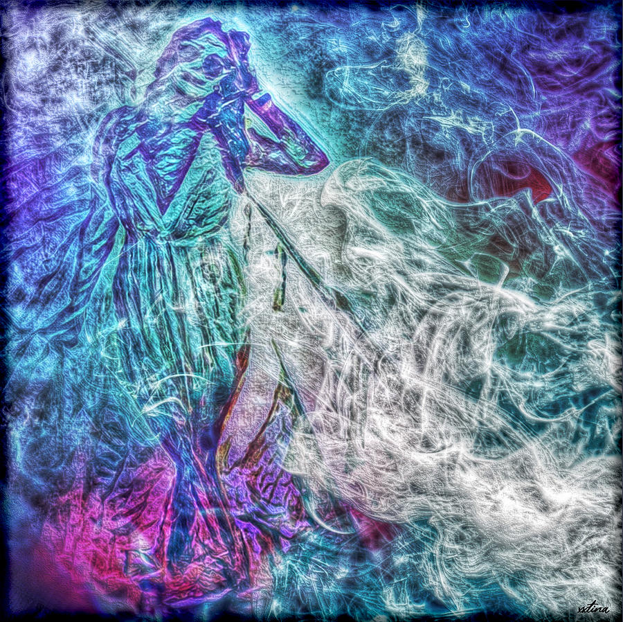 The Walking Mermaid Digital Art by Christina Rick