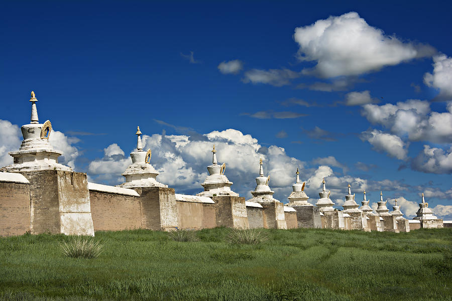 The wall of old capital city:Karakorum Photograph by Kriangkrai Thitimakorn