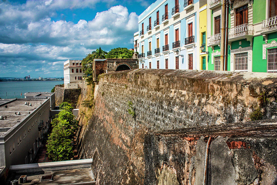 The Wall That Protected San Juan Mixed Media by Pheasant Run Gallery