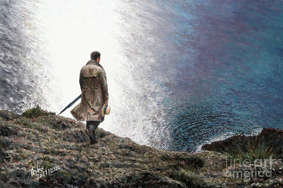 The Wanderer Painting by Theo Michael - Fine Art America