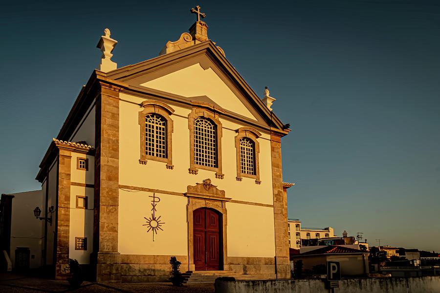 the warm morning kisses this Portuguese church Photograph by Sven Brogren