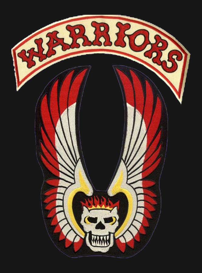 The Warriors Back Patch Digital Art by William Stratton