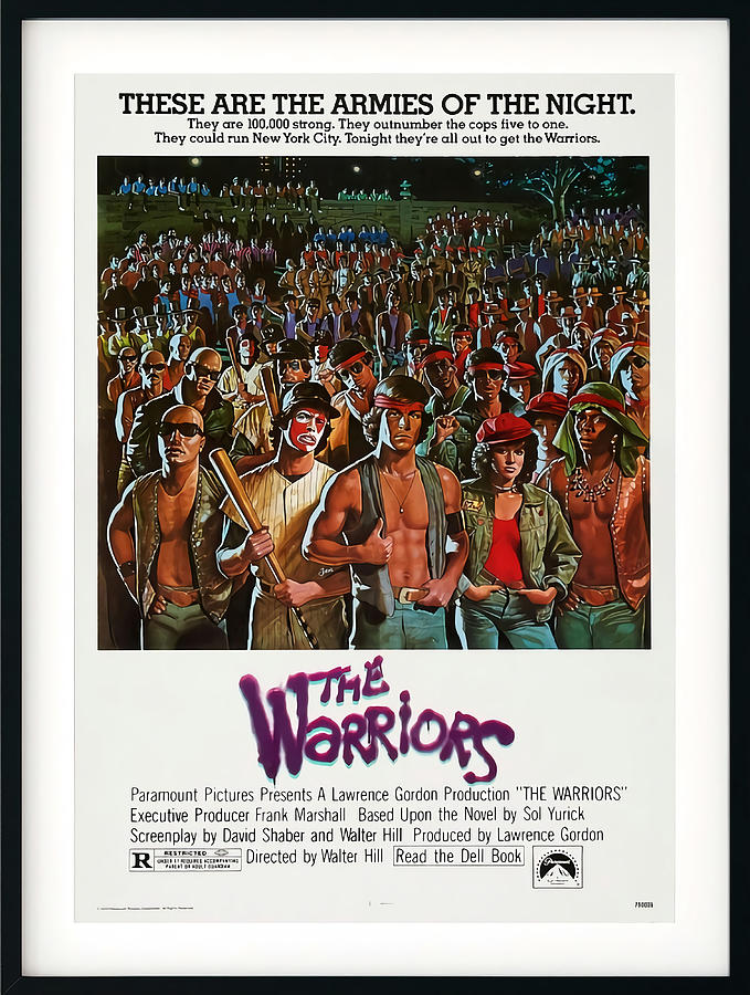 The Warriors Movie Poster 70s Painting by Chapman Aiden | Fine Art America