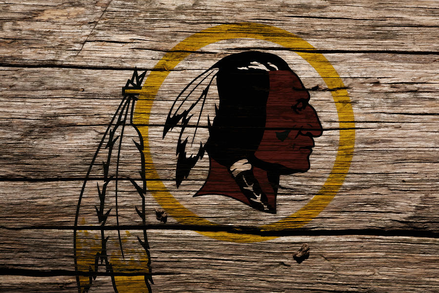 The Washington Redskins 1h Mixed Media by Brian Reaves