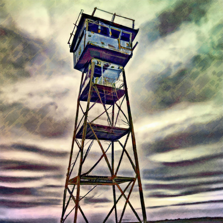 The Watchtower Digital Art by Steve Taylor - Pixels