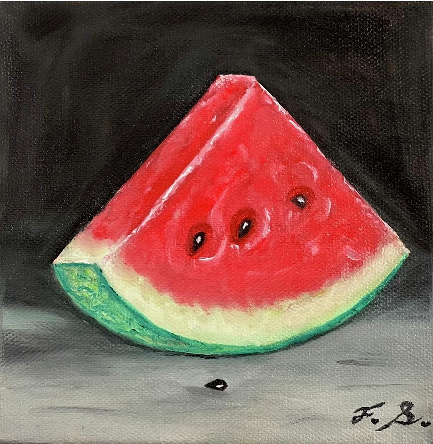 The Watermelon Digital Art by Farzaneh Saeedi - Fine Art America