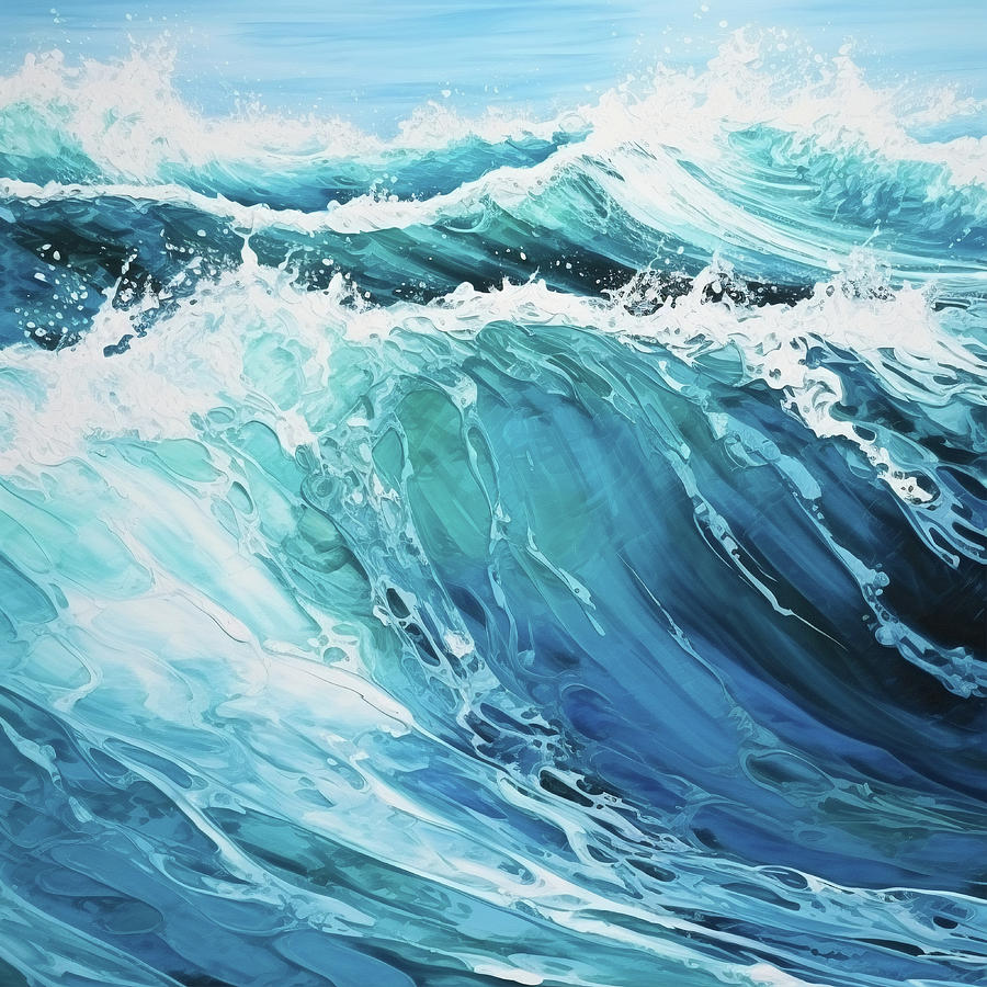 The Wave Digital Art By Annabelle Thilo - Fine Art America