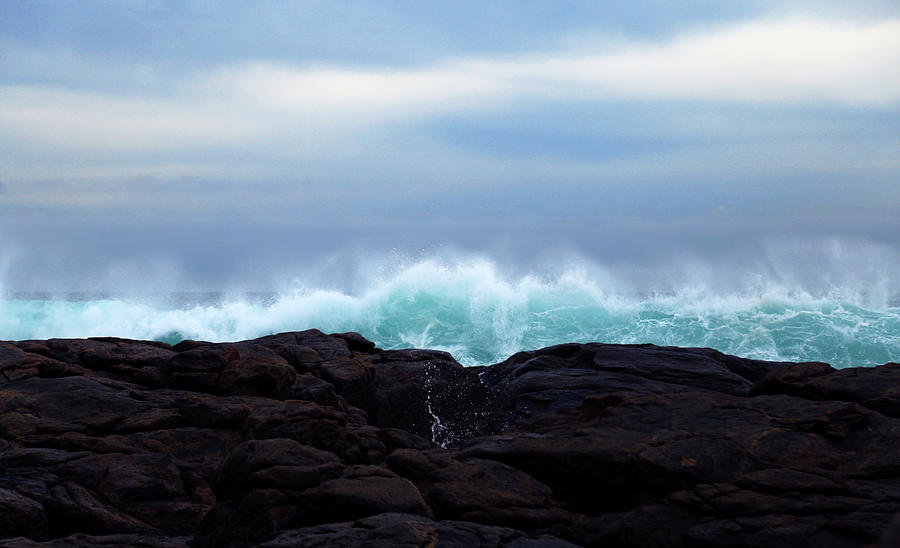 The Wave is coming Photograph by Angelika Vogel - Fine Art America