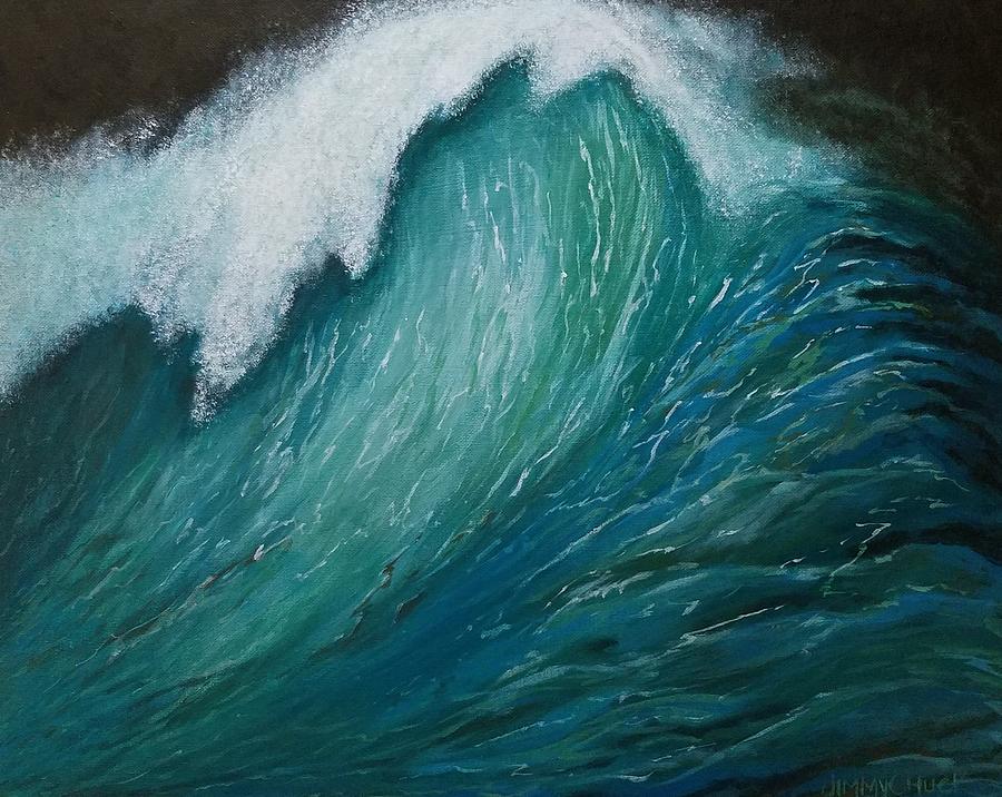 The Wave Painting by Jimmy Chuck Smith