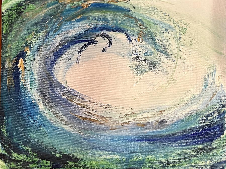 The Wave Painting by Kathleen Hutter - Fine Art America