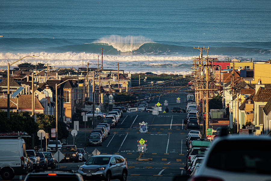The Wave Photograph by Louis Raphael