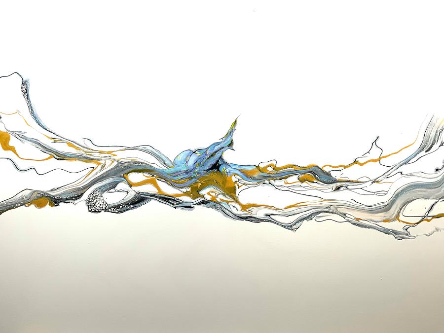 The Wave Painting by Soraya Silvestri