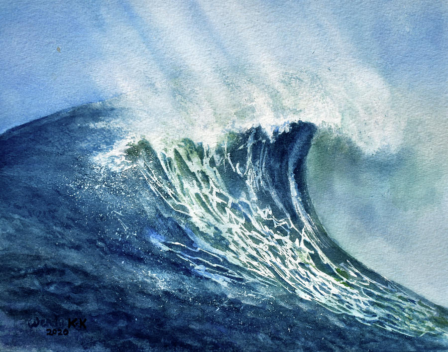 The Wave Painting by Wendy Keeney-Kennicutt