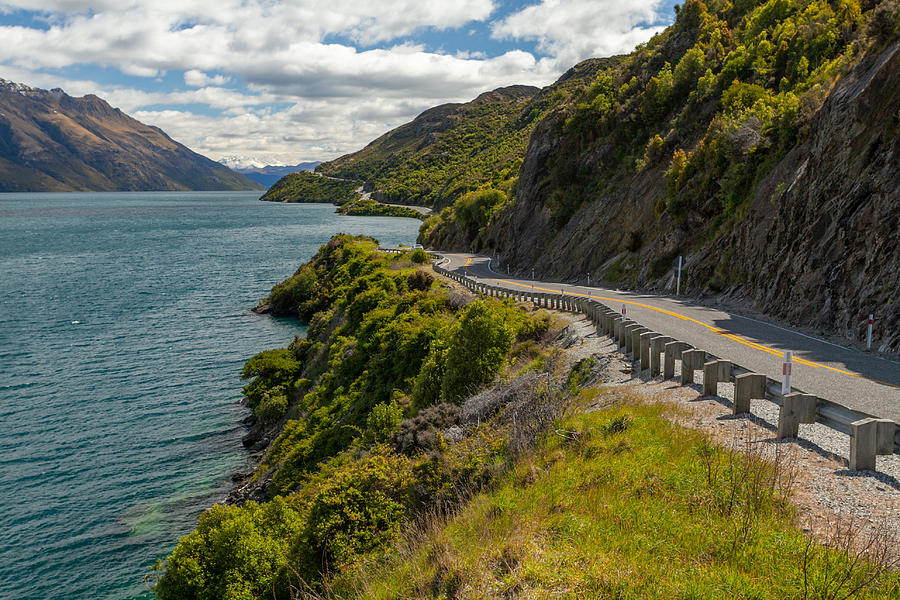 The way forward,South island scenery,New Zealand Photograph by MOAimage