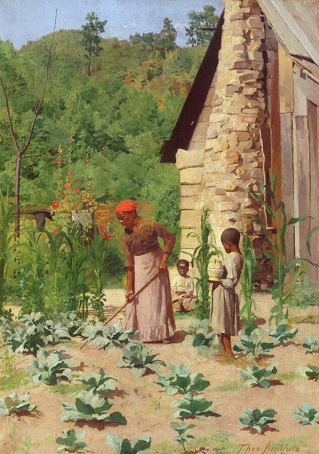 The Way They Live Thomas Anshutz 1879 Painting by Bob Pardue