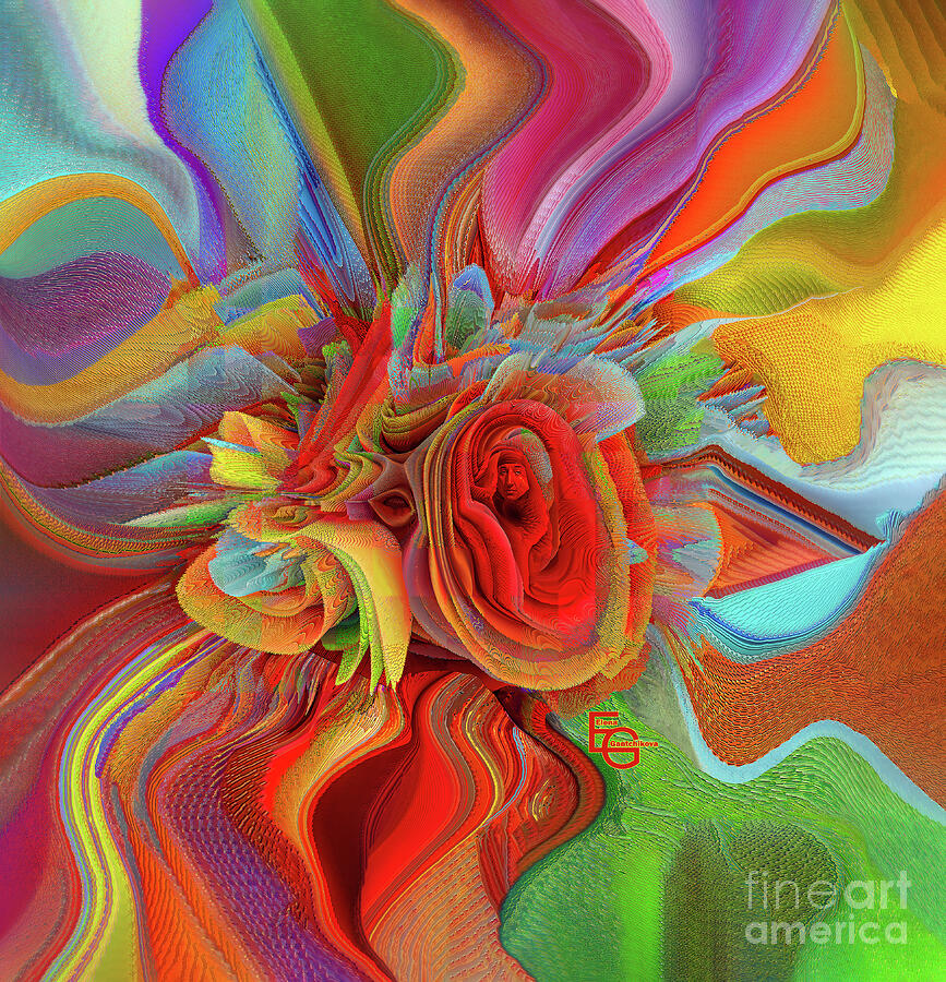 The ways of the Lord are mysterious Digital Art by Elena Gantchikova The ways of the Lord are mysterious Digital Art by Elena Gantchikova