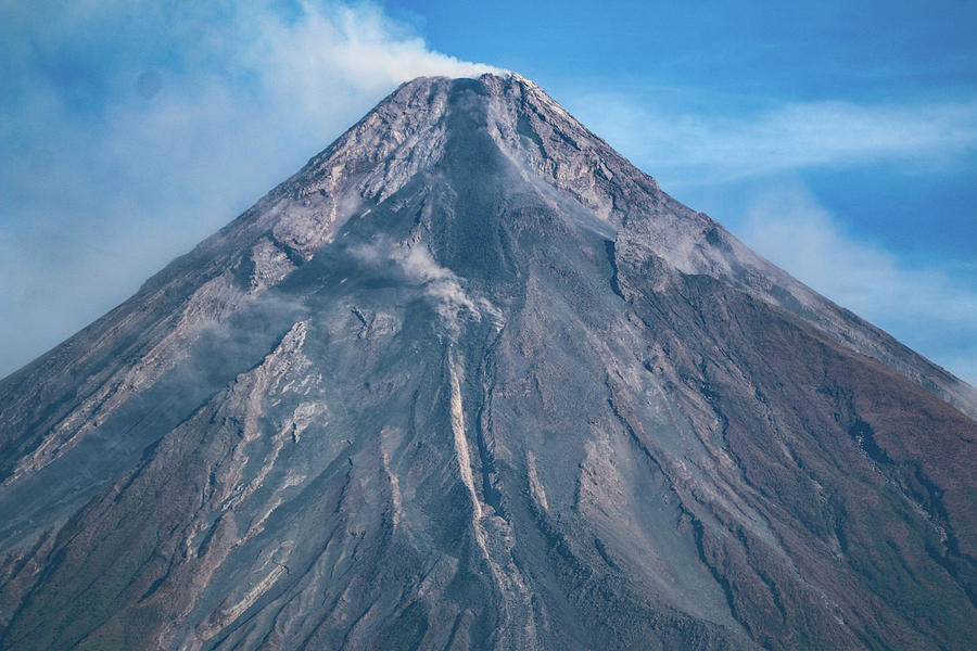 The Wear And Tear Of The Mayon Volcano Photograph By William E Rogers Fine Art America 