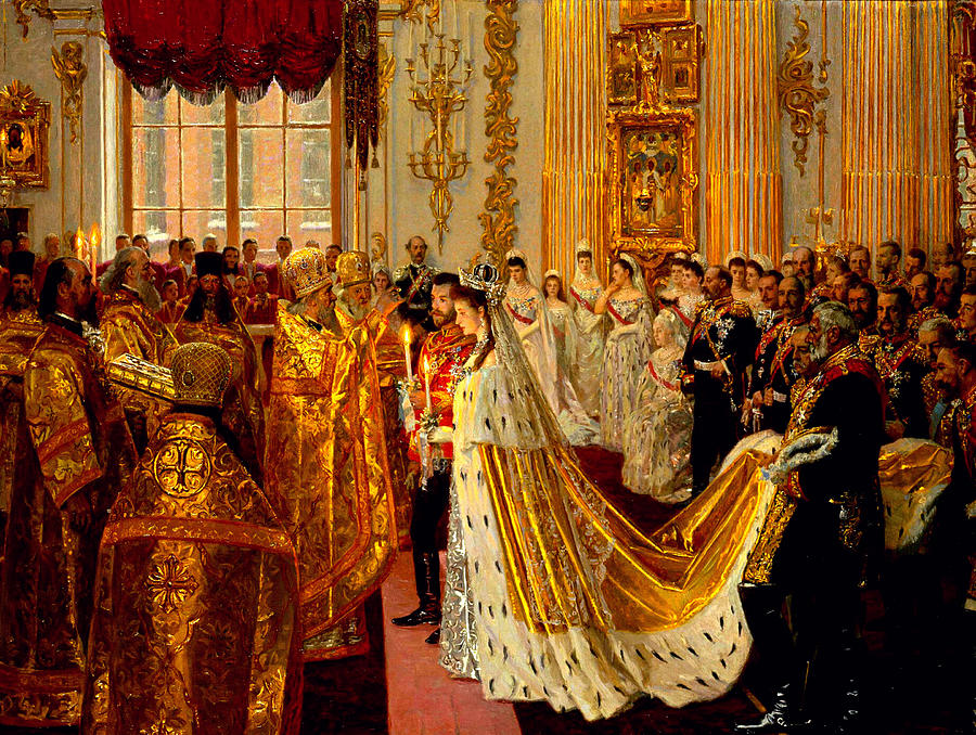The Wedding of Tsar Nicholas II of Russia and Alexandra Feodorovna ...