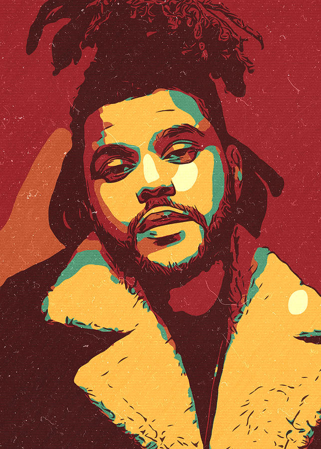 The Weeknd Artwork Painting by New Art