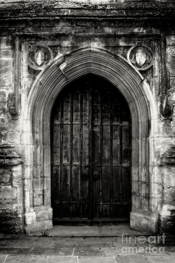 The West Door of St. John Baptist Parish Church in Cirencester Photograph by Doc Braham