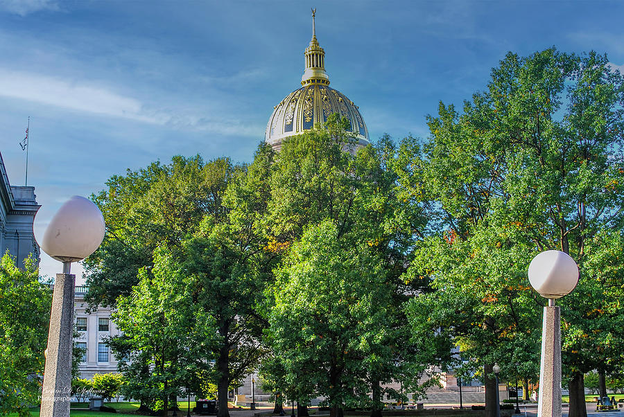 The West Virginia State Capitol Photograph by Bryan Spellman