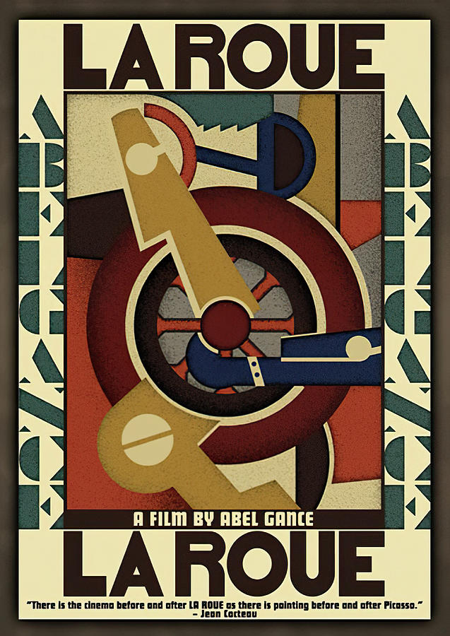 The Wheel, 1923 Mixed Media by Movie World Posters