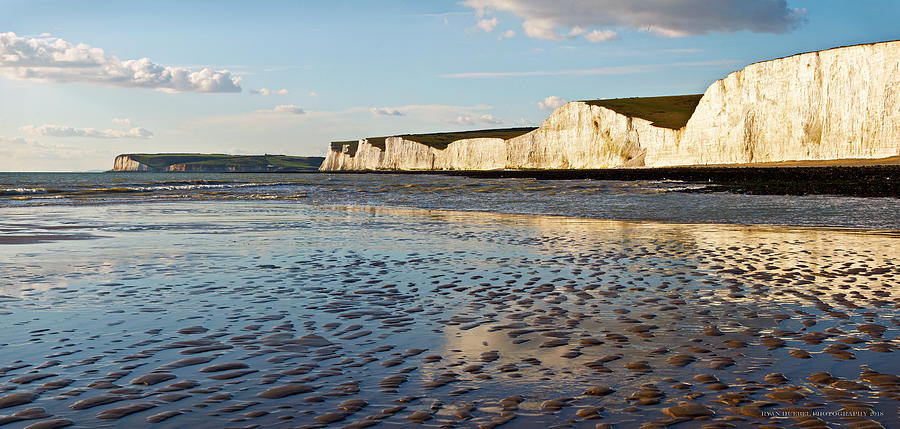 The White Cliffs Reflection Photograph by Ryan Huebel