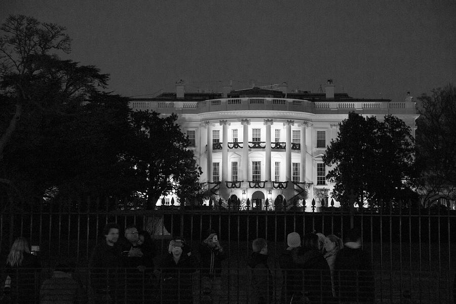 The White House by night Photograph by Riccardo Forte