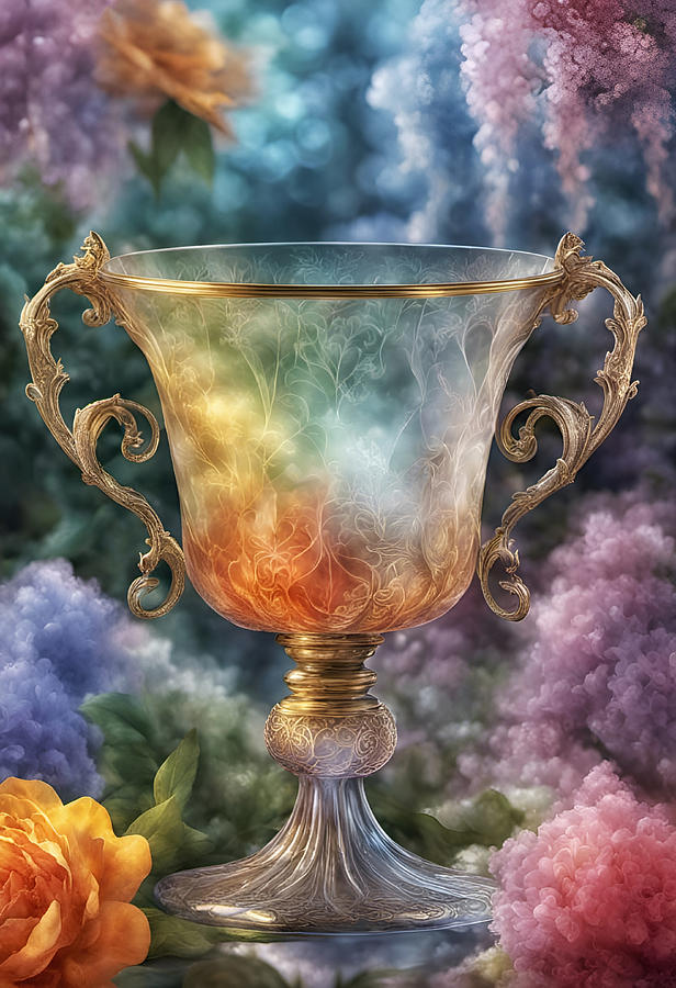 The White Witchs Cup Photograph by Cate Franklyn