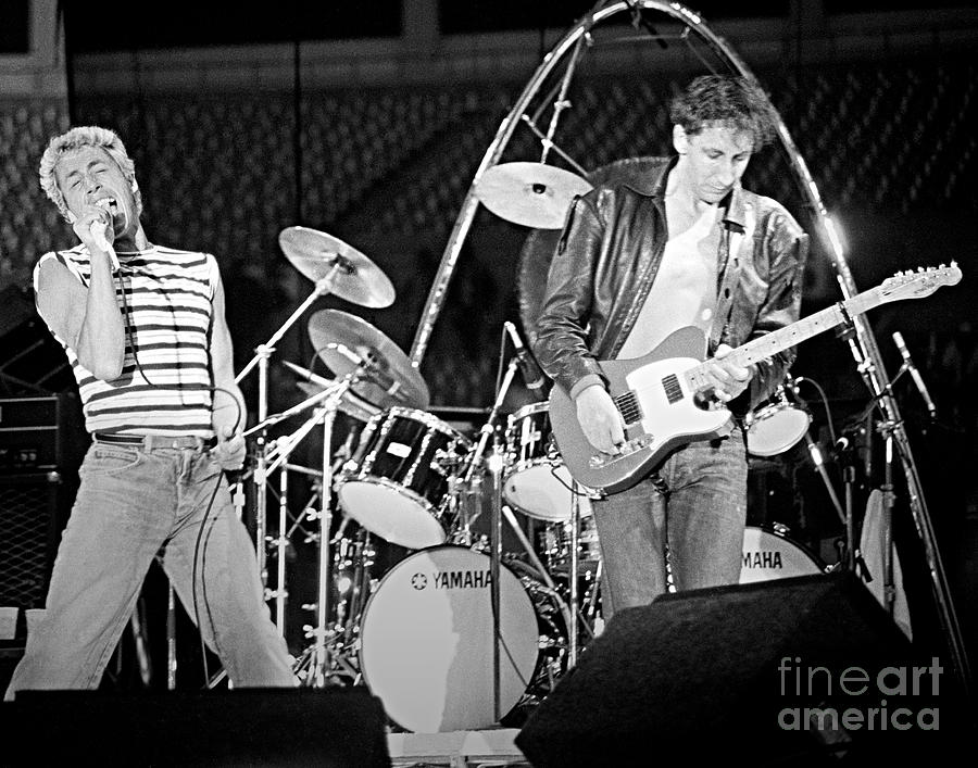 The Who 1982 Photograph