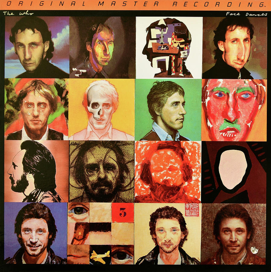 The Who - Face Dances Mixed Media by Robert VanDerWal