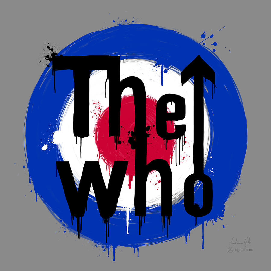 The Who png Digital Art by Andrea Gatti