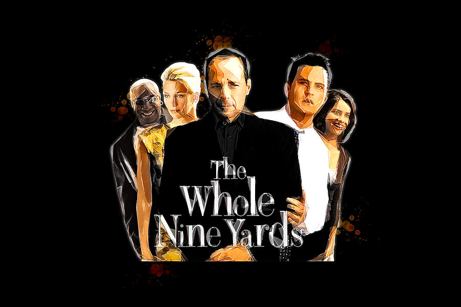 The Whole Nine Yards Movie Low Poly Art Mixed Media By Kaelyn Spencer   The Whole Nine Yards Movie Low Poly Art Kaelyn Spencer 