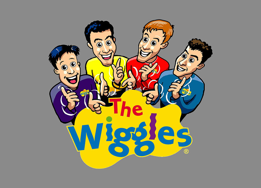 The Wiggles Group Music Digital Art by Robert Slater