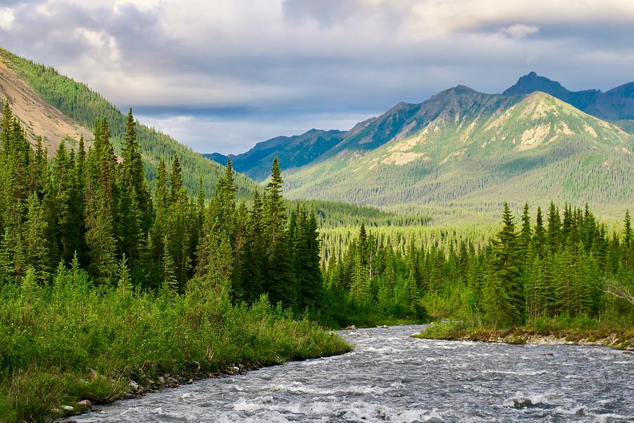 The Wild Alaskan River Photograph by Spacewalk | Fine Art America