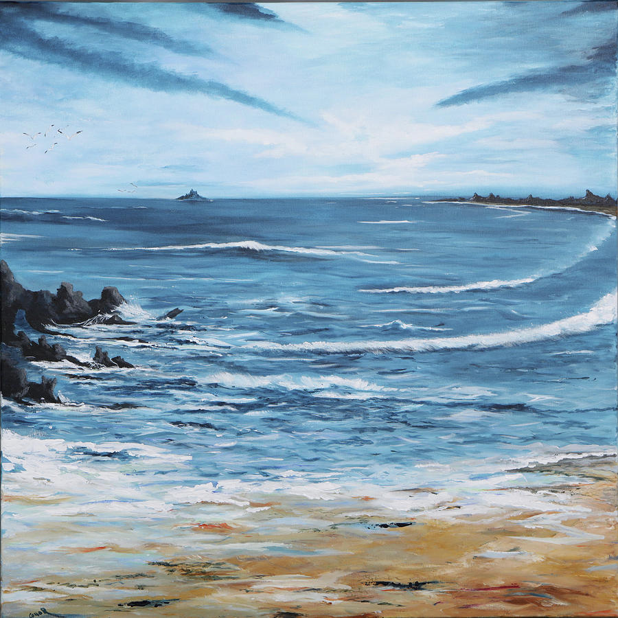 The Wild Atlantic way Painting by Conor Murphy