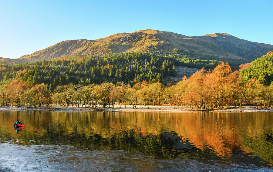 The Wild Swimmer of Loch Lubnaig Photograph by Fiona McNicol - Fine Art ...