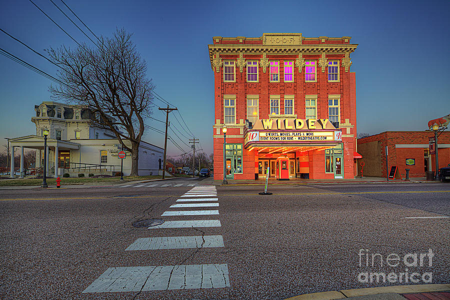 The Wildey Theatre Photograph by Larry Braun Pixels