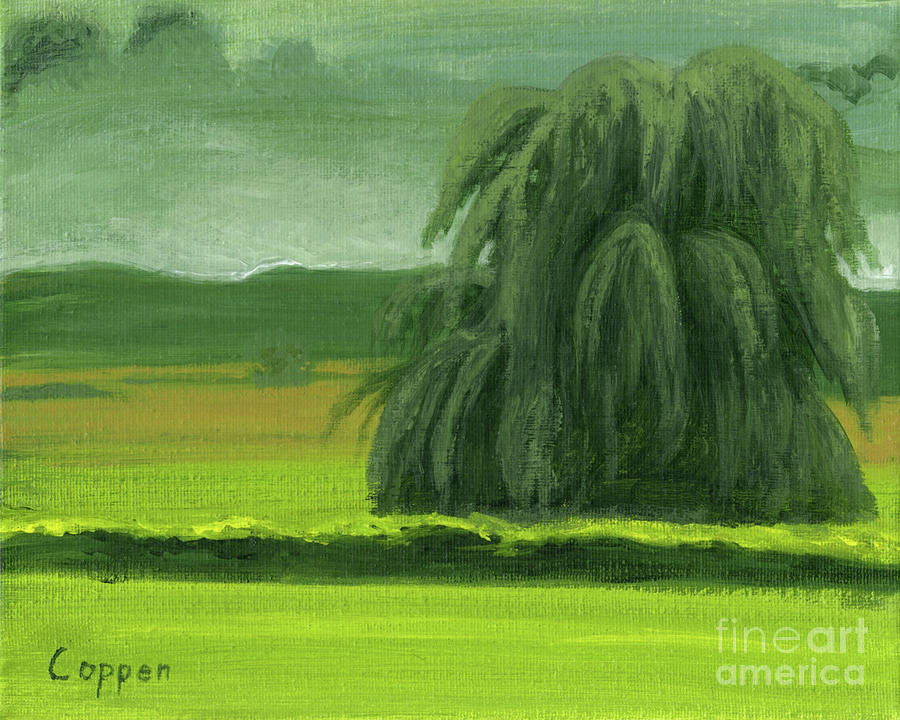 The Willow Painting by Robert Coppen