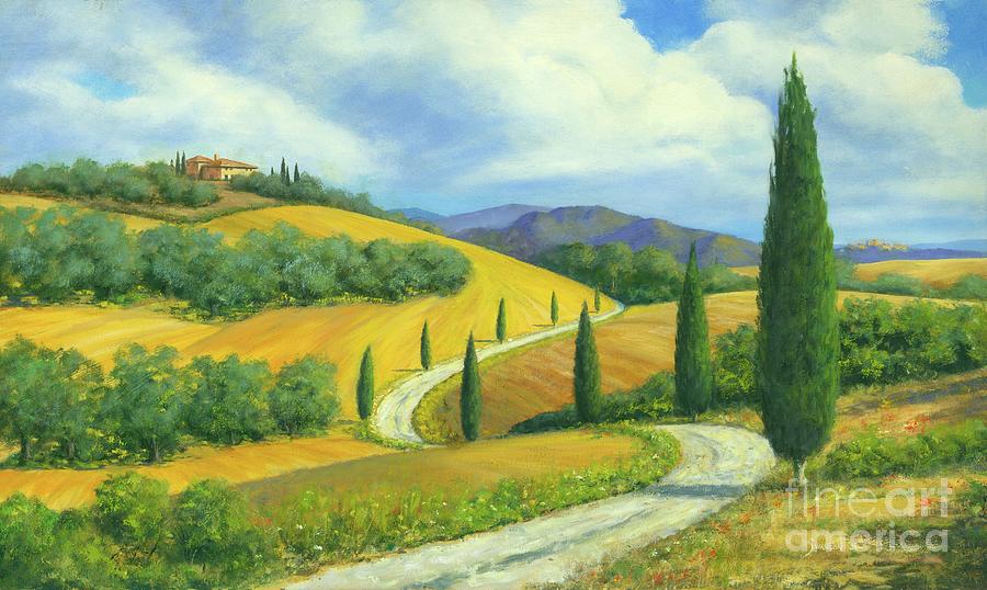 The Winding Road Painting by Michael Swanson