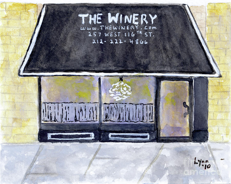 The Winery Harlem Painting by Afinelyne