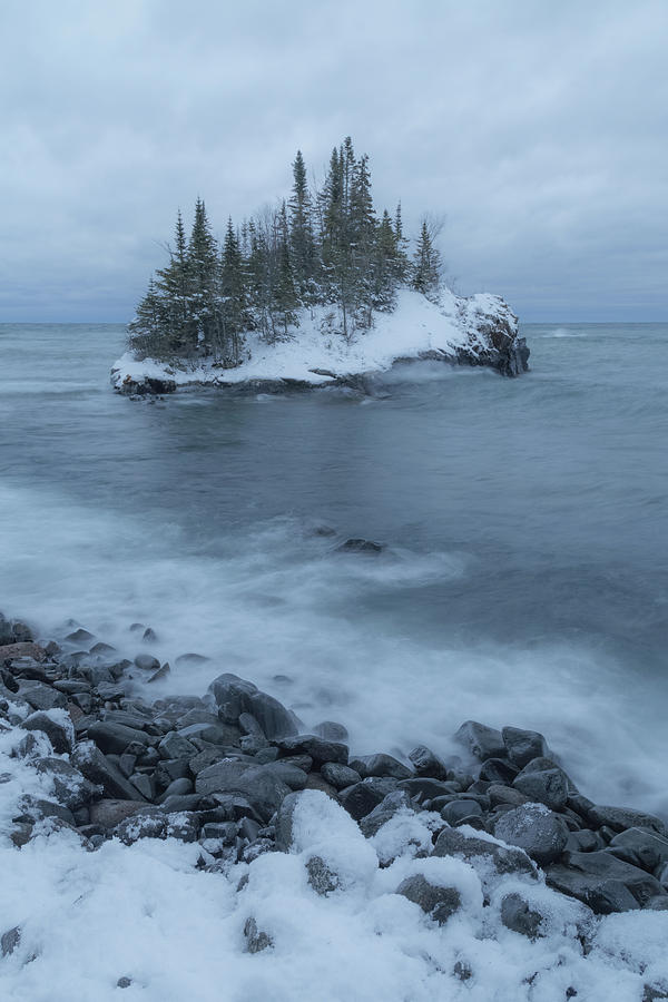 The Winter Rock Photograph by Joe Kopp