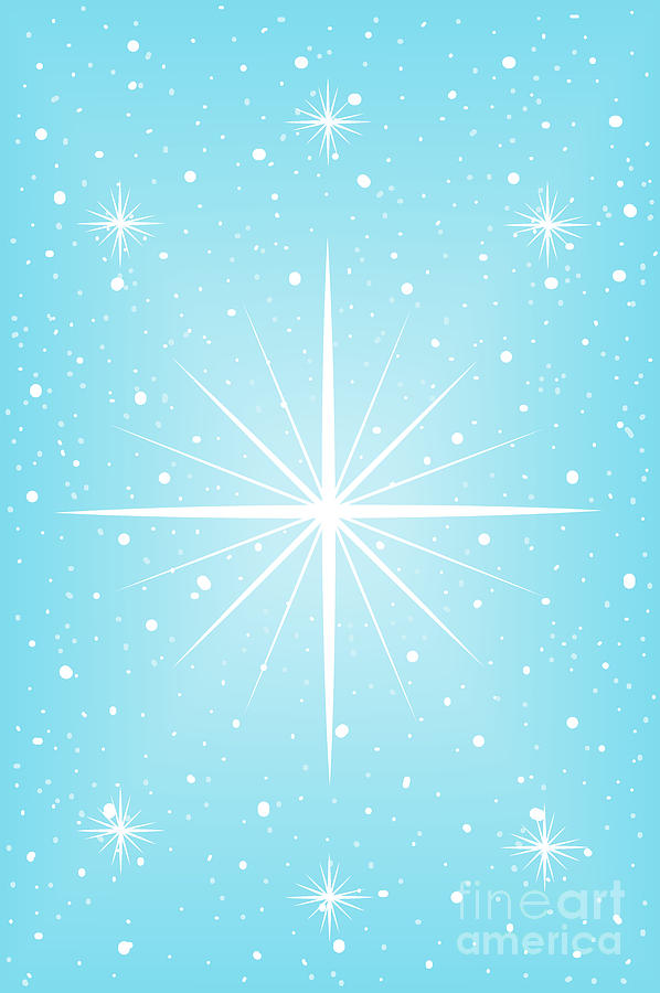 The winter star Digital Art by Mendelex Photography