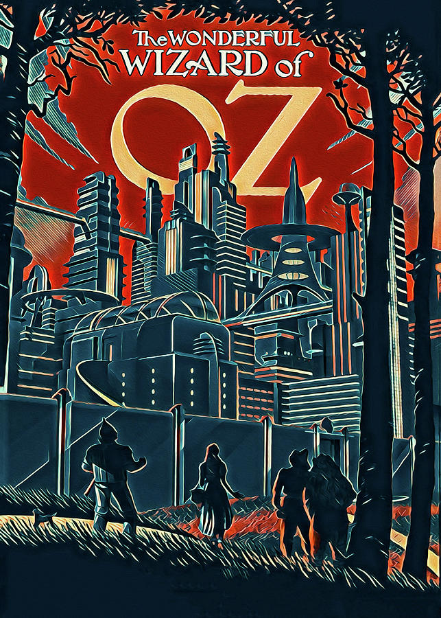 The Wizard of Oz Digital Art by Paul Stokinger | Pixels