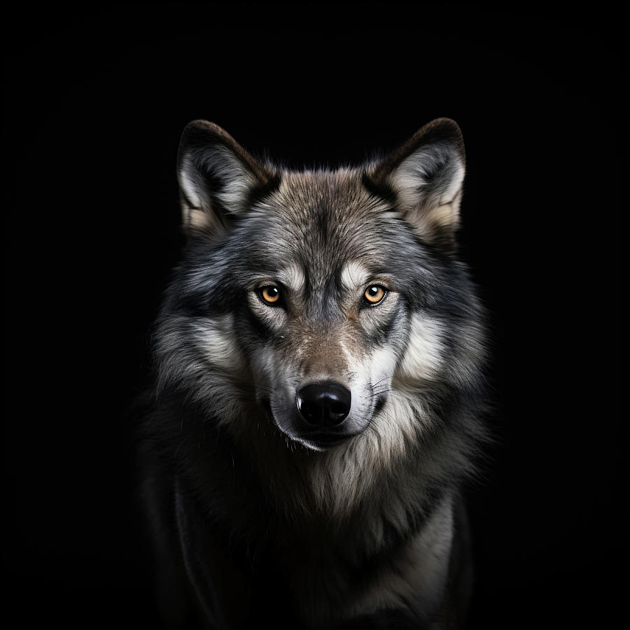 The Wolf Digital Art by Annabelle Thilo - Fine Art America