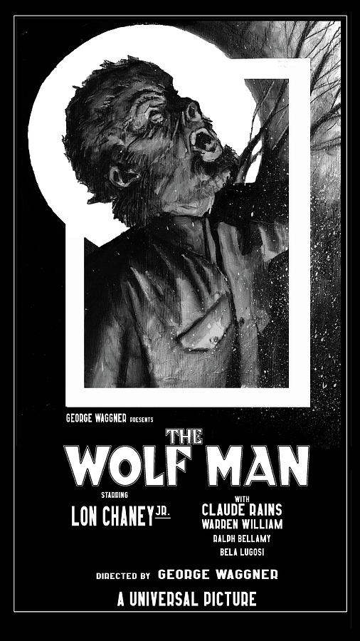 The Wolf Man 1941 Digital Art by Sean Parnell