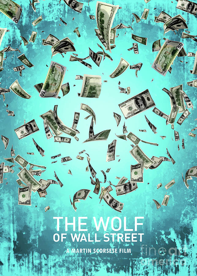 The Wolf Of Wall Street Digital Art - The Wolf Of Wall Street by Bo Kev
