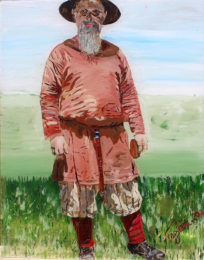 The Woodsman Painting by Sally Tagliere | Fine Art America