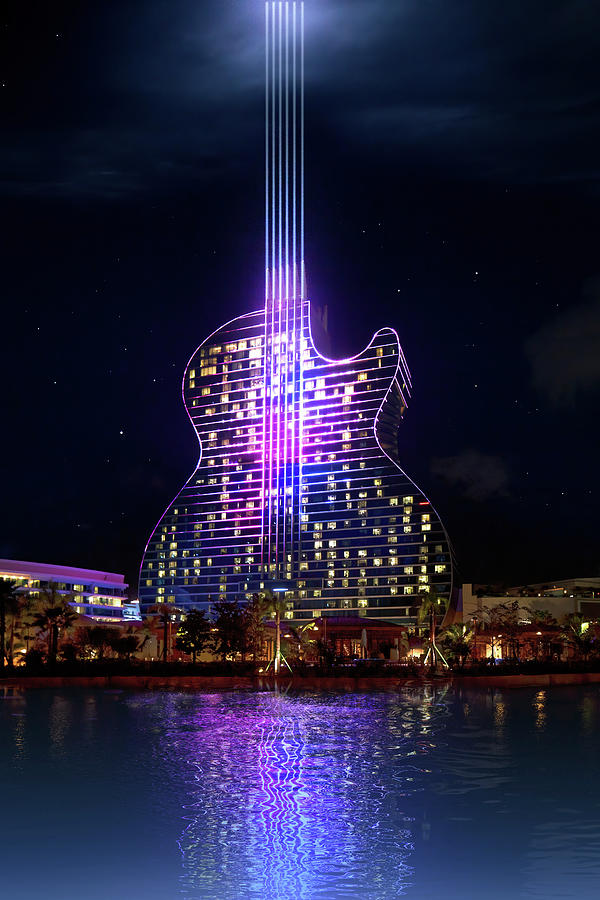 The World Famous Guitar Hotel Photograph by Mark Andrew Thomas