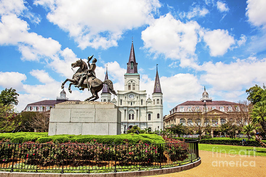 The World Famous St. Louis Cathedral Photograph by Scott Pellegrin